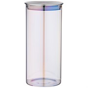 Емкость для сыпучих продуктов agness "Rainbow" 1350 мл d=9.5 cm h=21 cm цвет:радужный