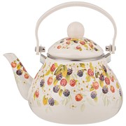 Чайник agness эмалированный с фильтром из нжс серия "Ежевика" 1,3 л