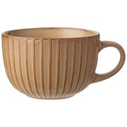 Кружка 580 мл "Stripe collection" цвет:сливочный мал. уп. = 6 шт мин. партия