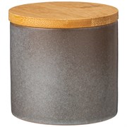 Банка для сыпучих продуктов 330 мл коллекция "Glaze collection" цвет:серый меланж мал=6 мин.партия