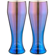 Набор бокалов для пива из 2-х шт "Лазурит" 415 мл