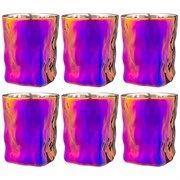 Набор стаканов из 6 шт "Королевская фуксия" 300 мл