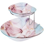 Салатник для сервировки двойной