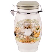 Емкость для сыпучих продуктов "Дерево мудрости" 11,5*11,5 см H=20 см / 1100 мл