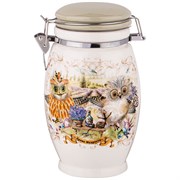 Емкость для сыпучих продуктов "Дерево мудрости" 11,5*11,5 см H=20 см / 1100 мл