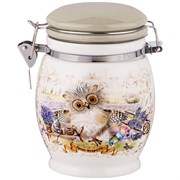 Емкость для сыпучих продуктов "Дерево мудрости" 11,5*11,5 см H=15 см / 750 мл