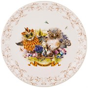 Тарелка подстановочная "Дерево мудрости" 26 см
