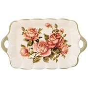 Блюдо "Корейская роза" 23,5*14 см H=2,5 см