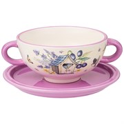 Бульонница "Прованс лаванда" 19*14*7 см / 520 мл