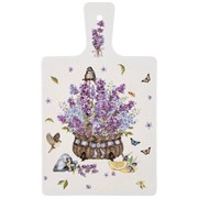 Доска сервировочная с ручкой lefard "Прованс лаванда" 30,5*18,5*1 см