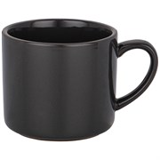 Кружка "Luster" 300 мл , 12*9*8 см , темно-серая