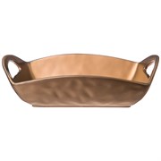 Блюдо с ручками bronco "Bronze" 23*16*8 см