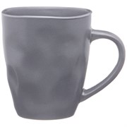 Кружка bronco "Shadow" 350 мл серая