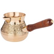 Турка резная "Graving" 250 мл латунь