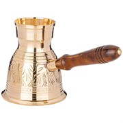 Турка резная "Graving" 400 мл латунь