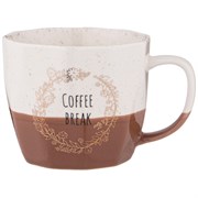 Кружка lefard break time, 12/9*8 см 350 мл