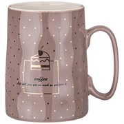 Кружка lefard кофемания, 12/8*12 см 500 мл