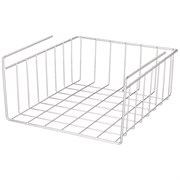 Подвесная корзина на полку 24*28*12 см цвет: хром