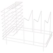 Органайзер для ножей и досок 30*18*25 см цвет: белый