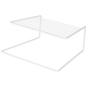 Подставка для посуды 25*20*9 см цвет: белый