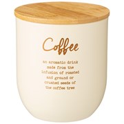 Емкость для сыпучих продуктов agness "Арктик" "кофе" 550 мл 9x6x10 см