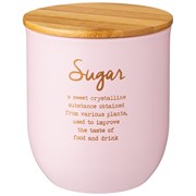 Емкость для сыпучих продуктов agness "Тюдор" "сахар" 550 мл 9x6x10 см