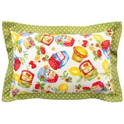 Подушка декоративная "Джем", шампань+зелёный