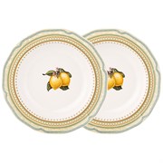 Набор тарелок суповых lefard "Лимоны" 2 шт