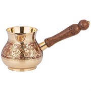 Турка 250 мл латунь. цветная эмаль