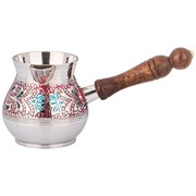 Турка 250 мл латунь. цветная эмаль