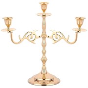 Подсвечник на 3 свечи 25*11*29 см латунь