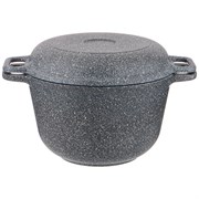 Казан с крышкой гриль agness "Grace" 5 л