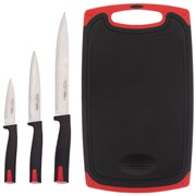 Набор ножей agness с разделочной доской, 4 предмета