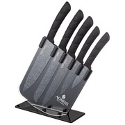 Набор ножей agness на подставке, 6 предметов