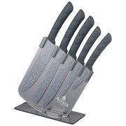 Набор ножей agness на подставке, 6 предметов