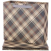 Комплект бумажных пакетов из 4 шт 30*27*12 см