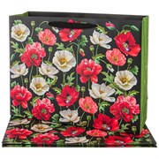 Комплект бумажных пакетов из 4 шт "Маки"