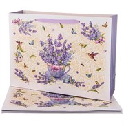 Комплект бумажных пакетов из 4 шт "Прованс. лаванда"