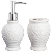 Набор для ванной комнаты 2 предмета, размер 7*19 см