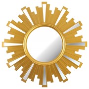 Зеркало настенное "Swiss home" 52 см цвет: золото