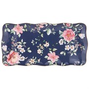 Блюдо прямоугольное lefard "Grace" 30,5 см синее