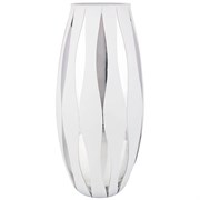 Ваза "Amarillys hilary silver/white" H=37 см