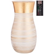 Ваза claudia "Julia" gold white H=26 см