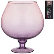 Ваза napolion "Violet pink drops" H=26 см