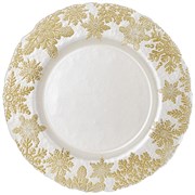 Тарелка подстановочная "Celebration white" 33 см