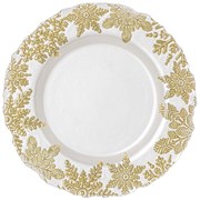 Тарелка "Celebration white" 22 см