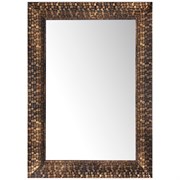 Зеркало в раме цвет: венге с золотом