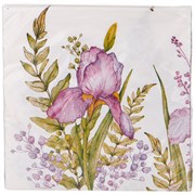 Салфетки бумажные lefard "Irises" 33*33 см , 3слоя, 20шт