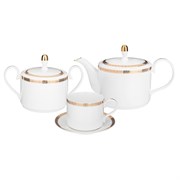 Чайный сервиз lefard "Crown" на 6 пер. золотой