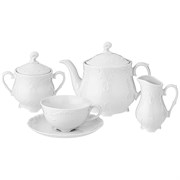 Чайный сервиз на 6 персон 15 пр рококо